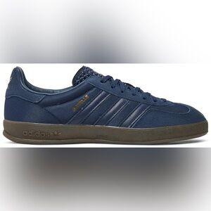 adidas Gazelle Navy Suede & Leather Sneakers